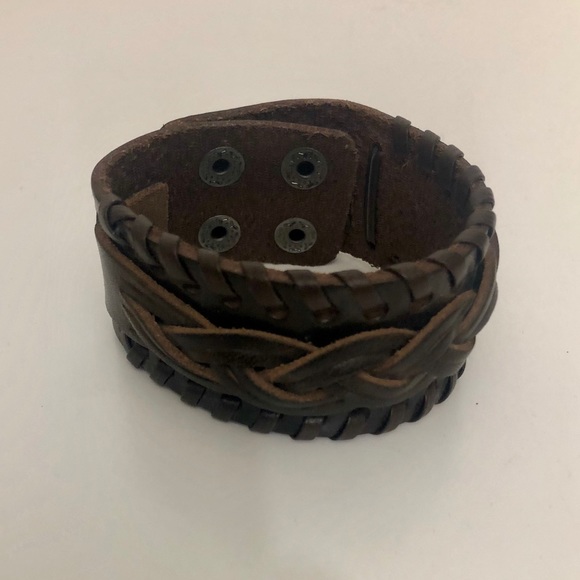 Jewelry - Adjustable Vegan leather cuff
